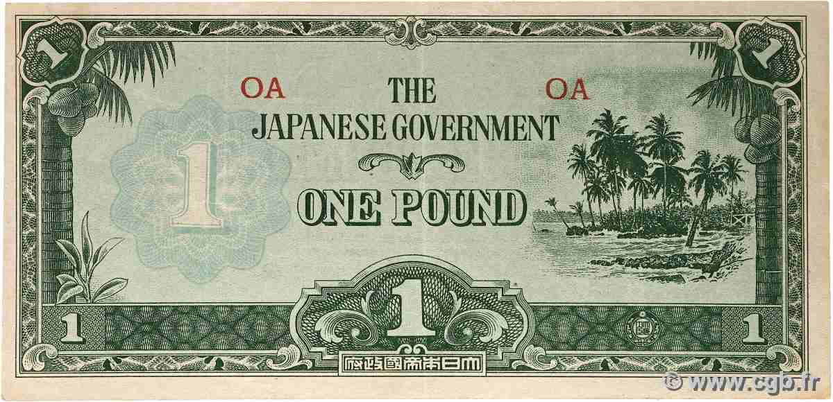 1 Pound OCEANIA  1942 P.04a q.SPL