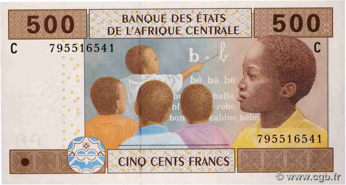 500 Francs type 2002C CHAD  2017 A.295Cd UNC