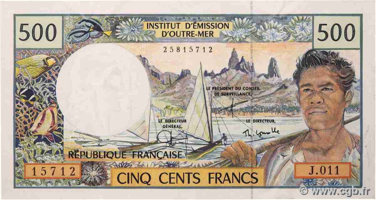 500 Francs FRENCH PACIFIC TERRITORIES  2000 P.01e q.SPL