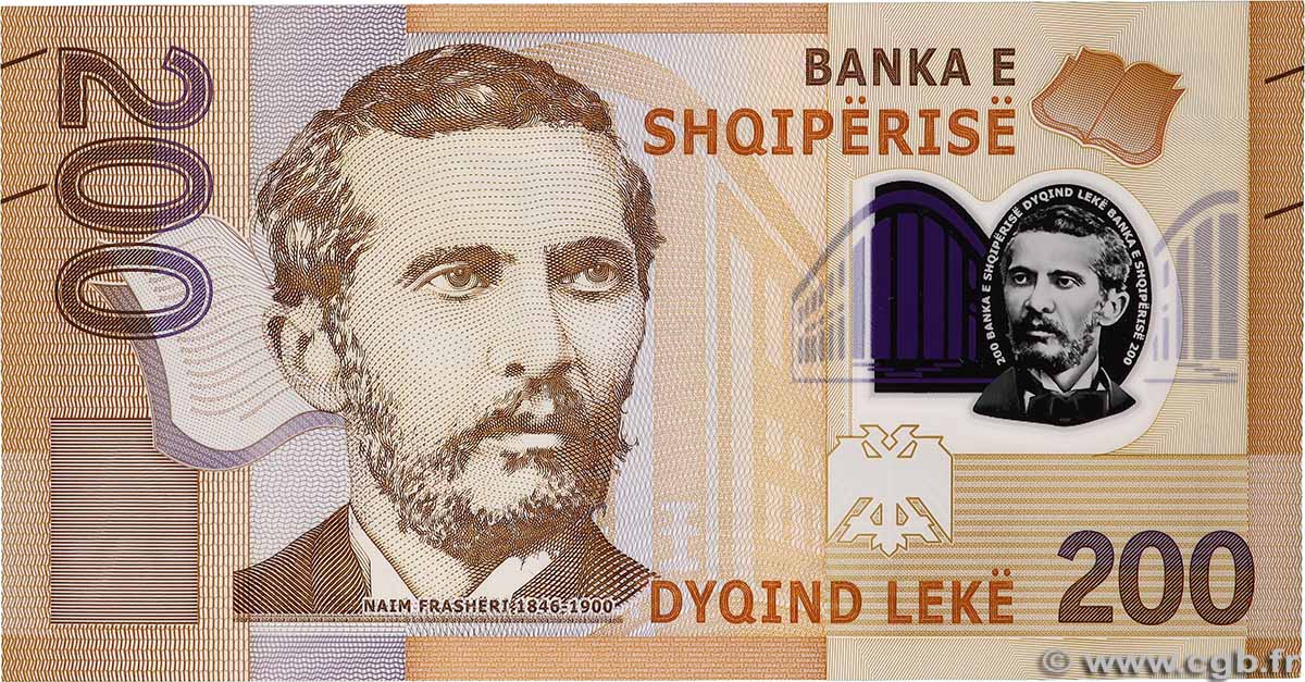 200 Lekë ALBANIEN  2017 P.76 ST