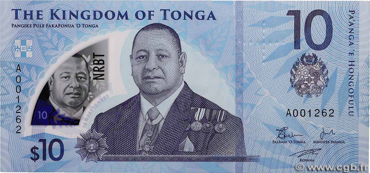 10 Pa&nbsp;anga TONGA  2023 P.52 NEUF