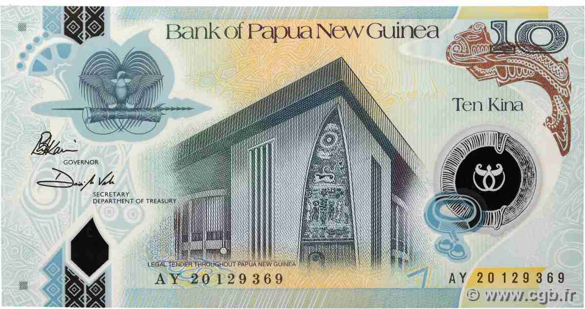 10 Kina PAPOUASIE NOUVELLE GUINÉE  2020 P.52 NEUF