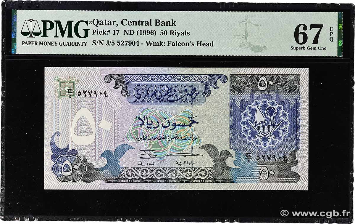 50 Riyals QATAR  1996 P.17 UNC