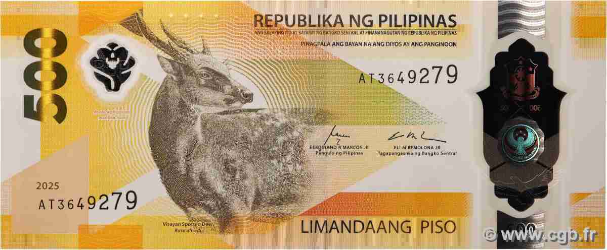 500 Piso PHILIPPINEN  2025 P.240 ST