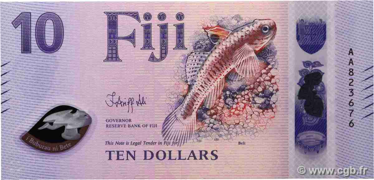 10 Dollars FIJI  2026 P.126 UNC