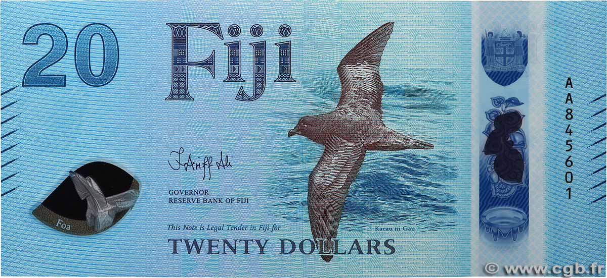 20 Dollars FIJI  2026 P.127 UNC