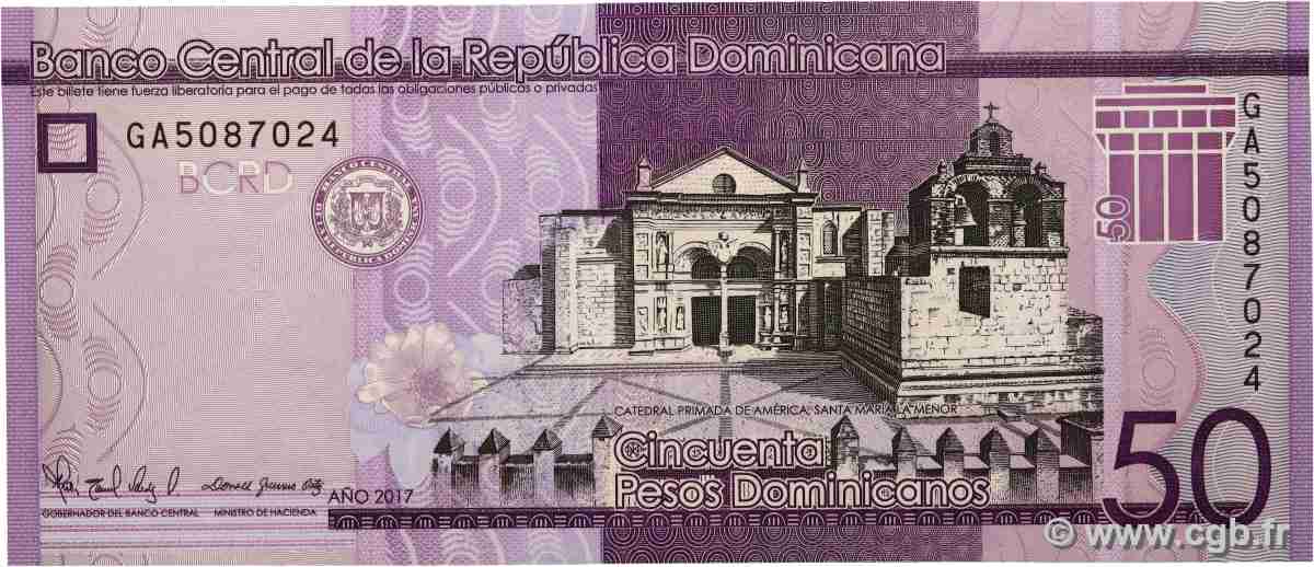 50 Pesos Dominicanos RÉPUBLIQUE DOMINICAINE  2017 P.189 NEUF