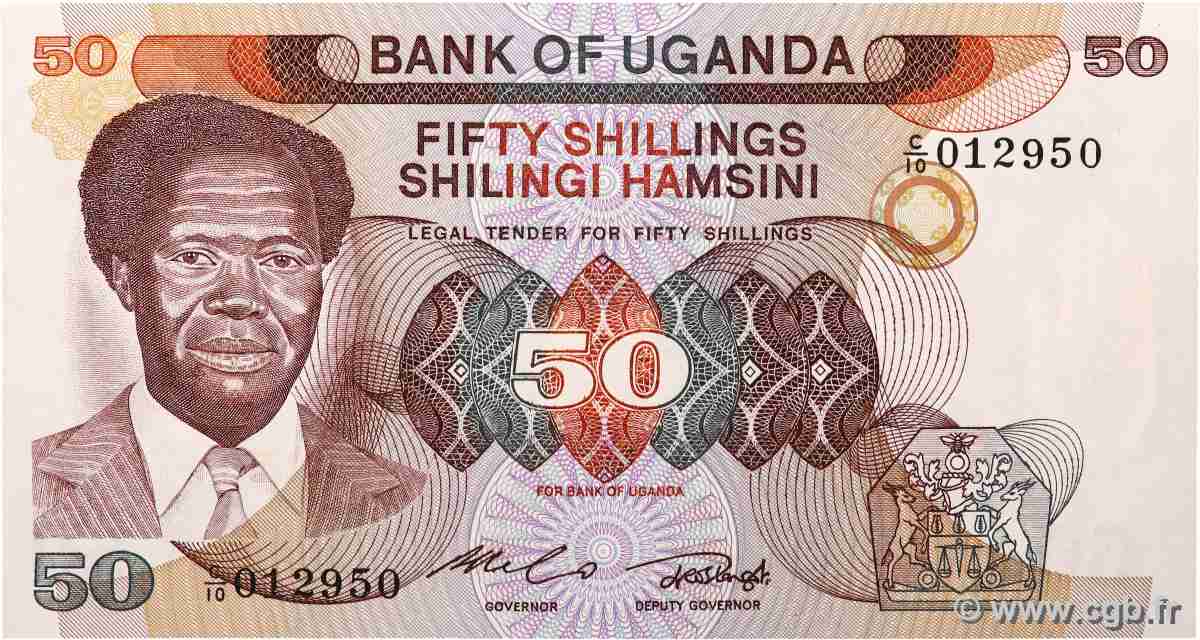 50 Shillings OUGANDA  1986 P.20 NEUF