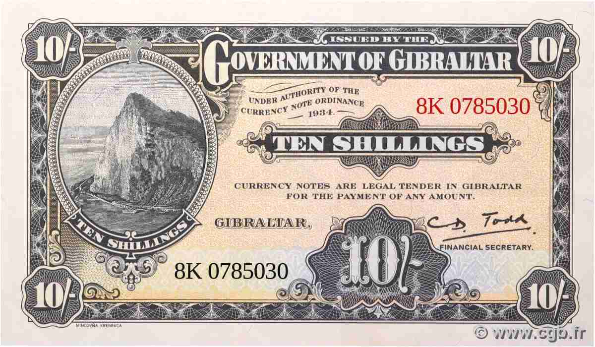 10 Shillings/50 Pence Commémoratif GIBRALTAR  2018 P.41 NEUF