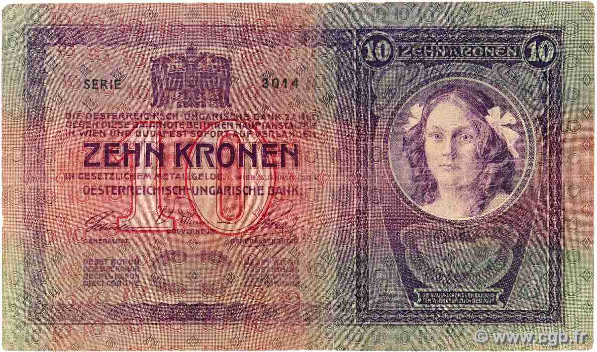 10 Kronen AUSTRIA  1904 P.009 F