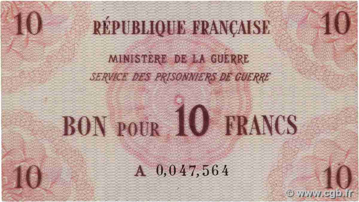 10 Francs FRANCE regionalism and various  1945 K.003 AU