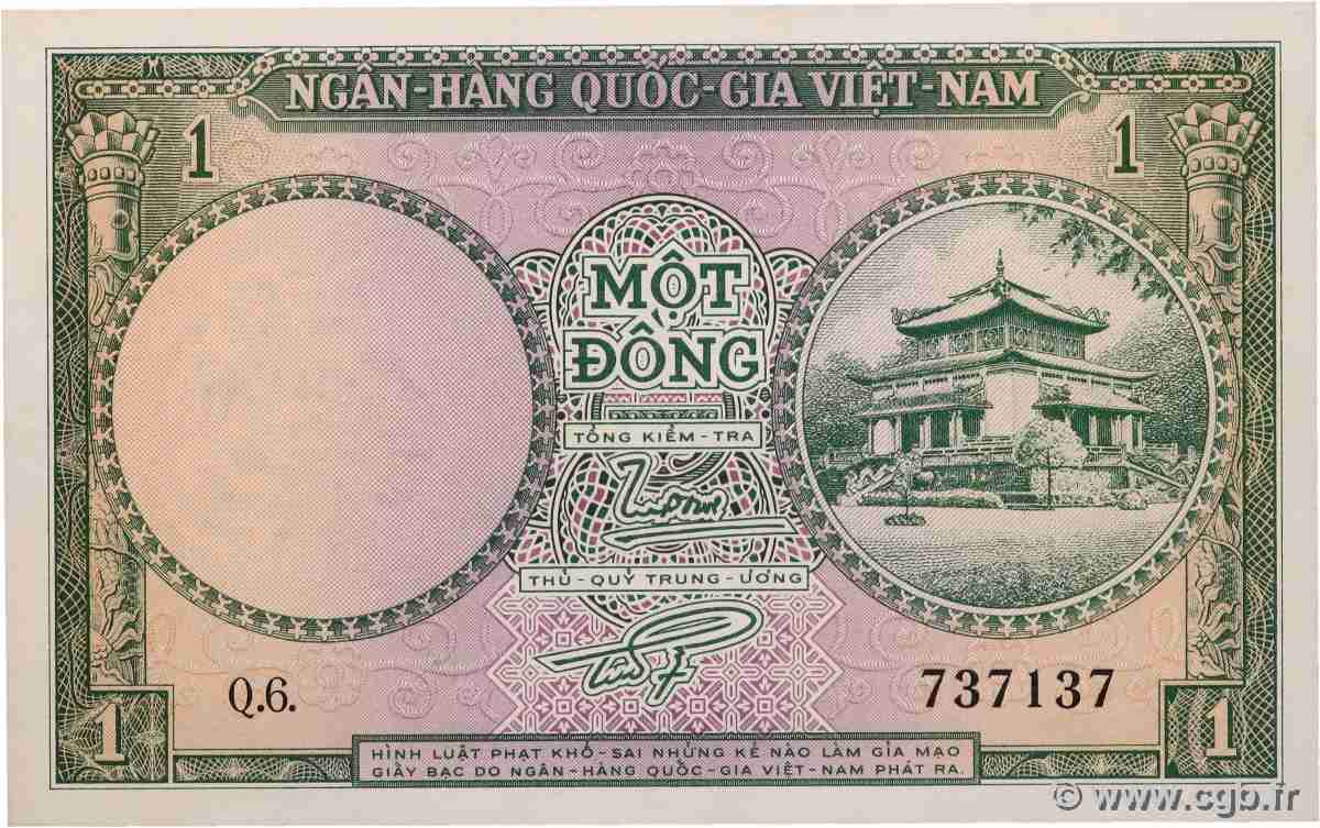 1 Dong VIET NAM SUD  1956 P.01a pr.NEUF