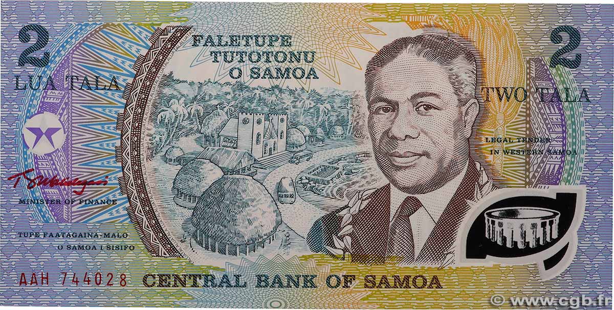 2 Tala SAMOA  1990 P.31e NEUF