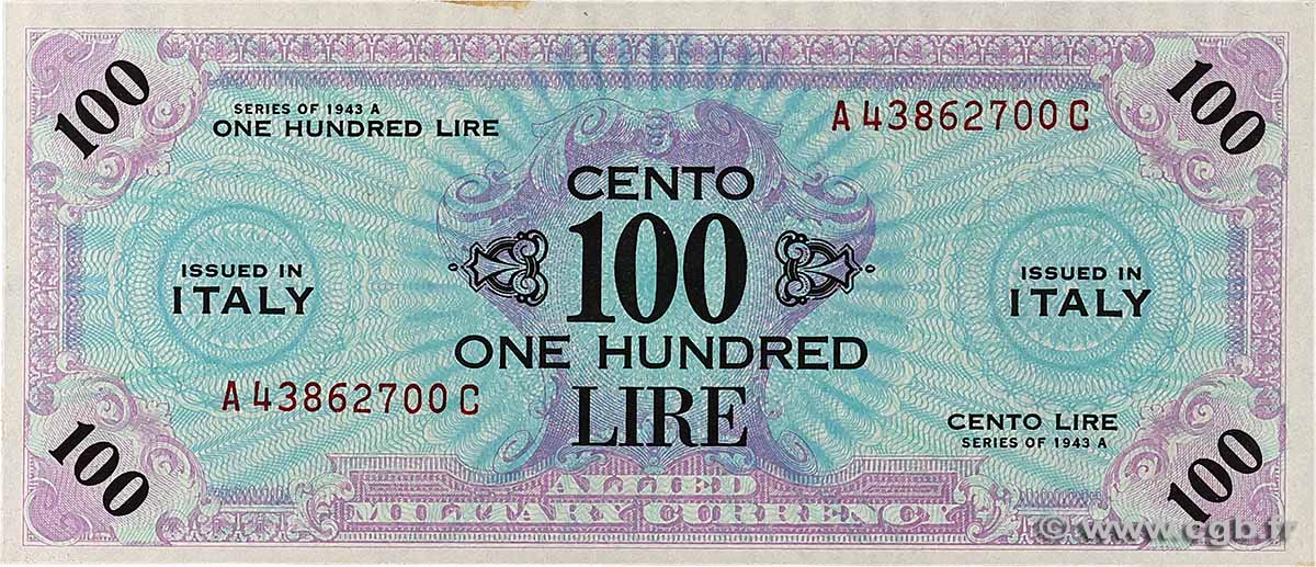 100 Lire ITALIE  1943 PM.21c pr.SPL