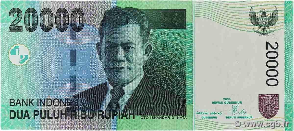 20000 Rupiah INDONÉSIE  2005 P.144b NEUF