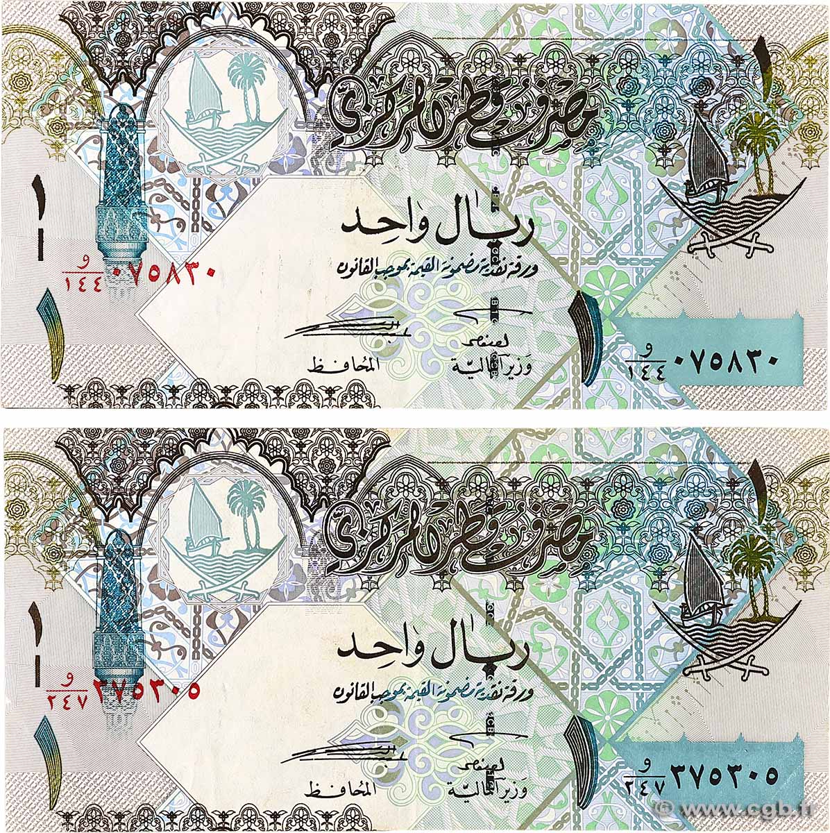 1 Riyal Lot QATAR  2008 P.28 TTB