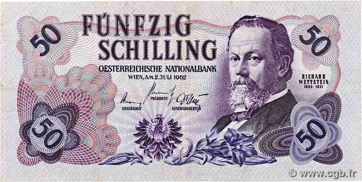 50 Schilling AUTRICHE  1962 P.137a TTB