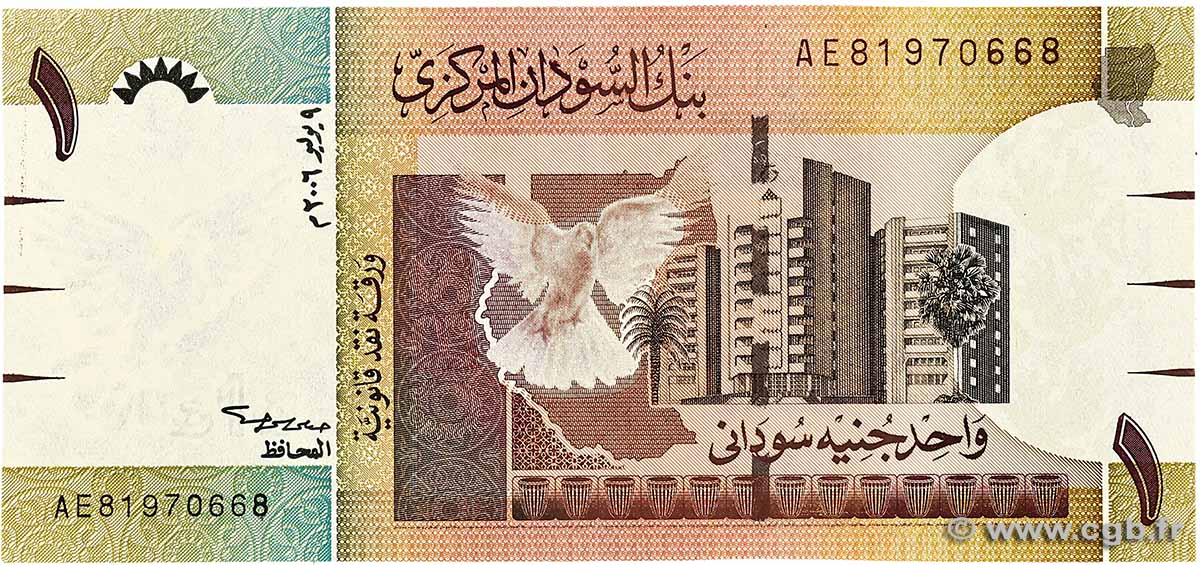 1 Pound SUDAN  2006 P.64a VZ