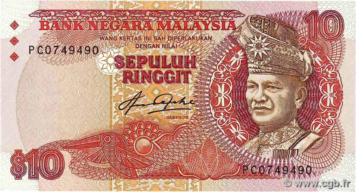 10 Ringgit MALESIA  1983 P.21 SPL+