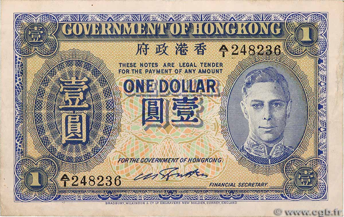 1 Dollar HONG KONG  1940 P.316 VF