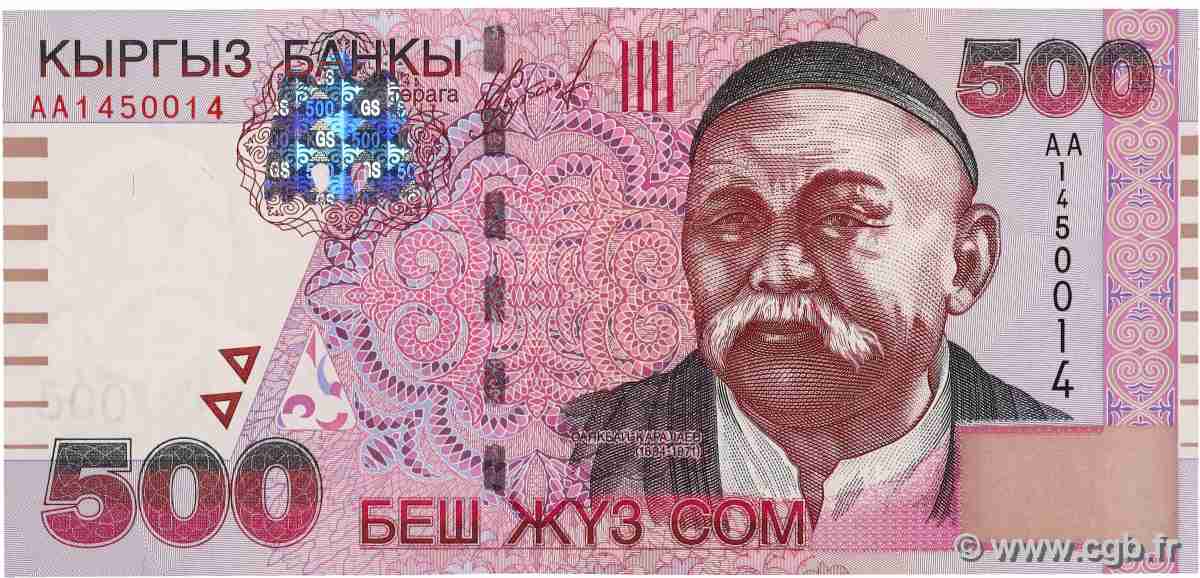 500 Som KIRGHIZISTAN  2000 P.17 NEUF