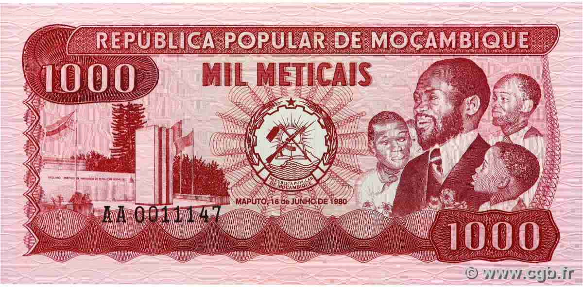1000 Meticais MOZAMBIQUE  1980 P.128 NEUF