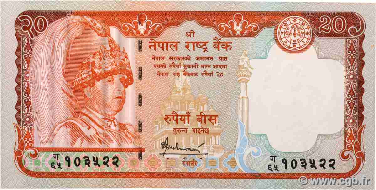 20 Rupees NÉPAL  2006 P.55 NEUF