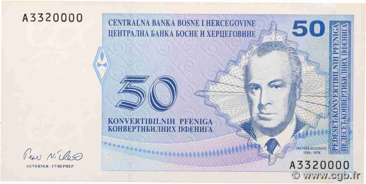 50 Convertible Pfeniga BOSNIE HERZÉGOVINE  1998 P.057a NEUF