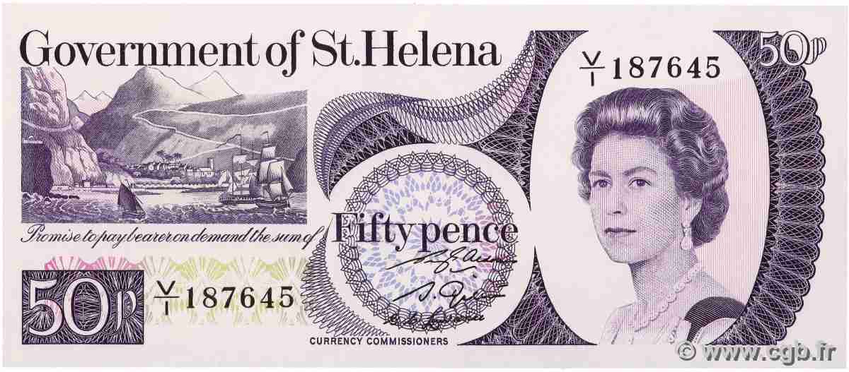 50 Pence SAINTE HÉLÈNE  1979 P.05a pr.NEUF
