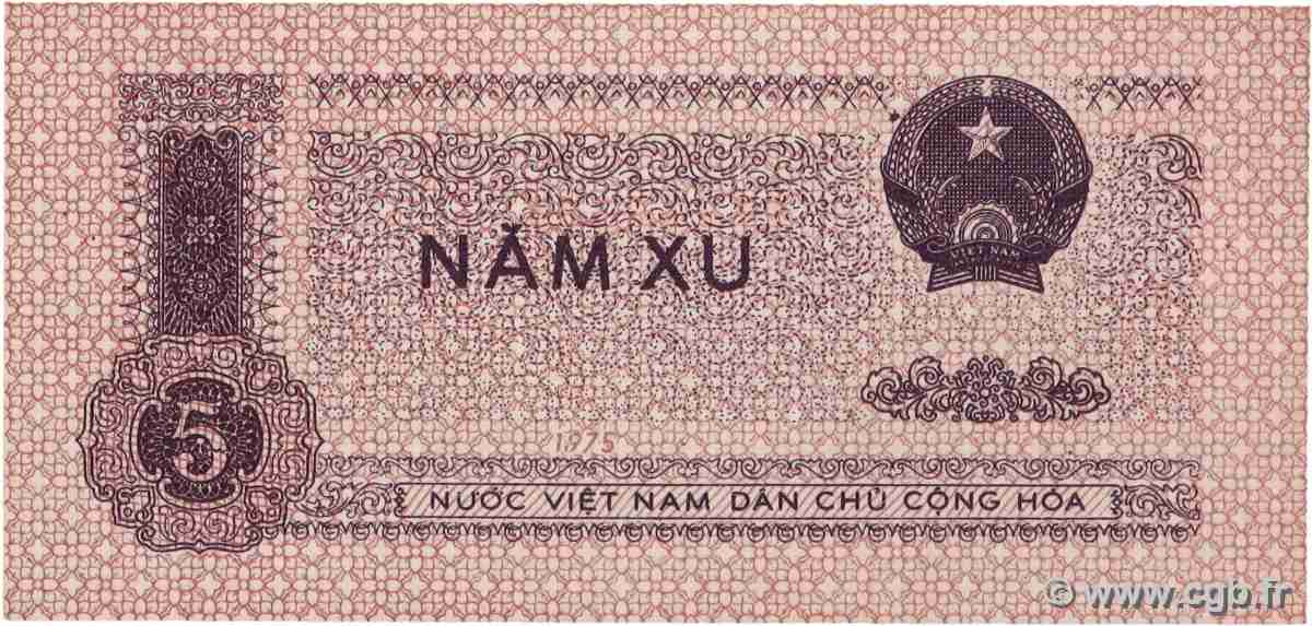 5 Xu VIETNAM  1975 P.076b FDC