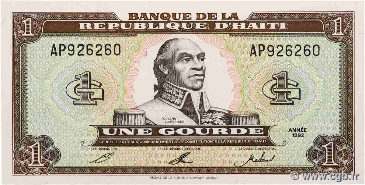 1 Gourde HAÏTI  1992 P.259a NEUF