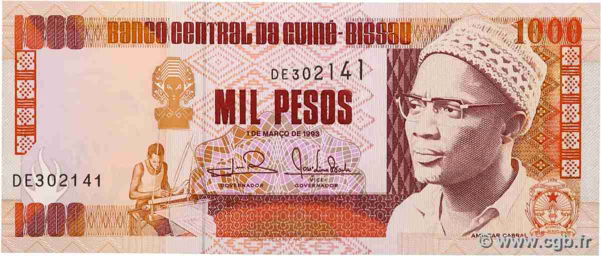 1000 Pesos GUINÉE BISSAU  1993 P.13b NEUF