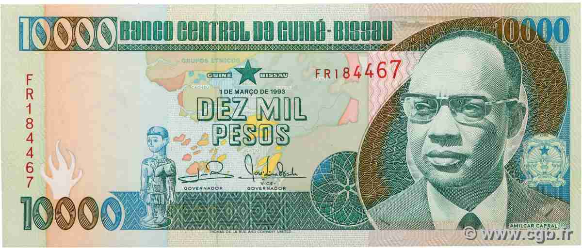 10000 Pesos GUINÉE BISSAU  1993 P.15b NEUF