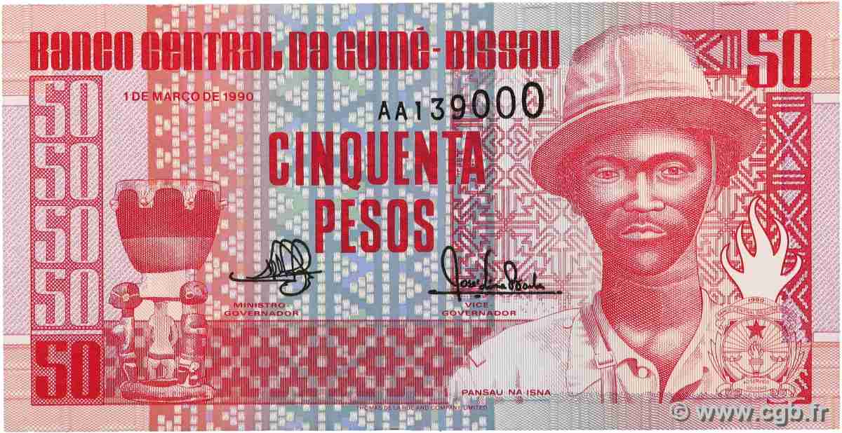 50 Pesos GUINÉE BISSAU  1990 P.10 NEUF
