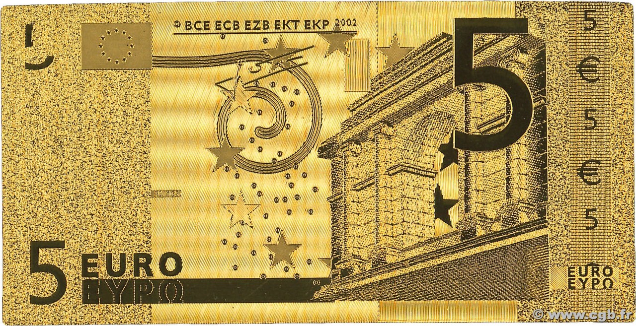 5 Euro EUROPA  2002 P.(08) UNC