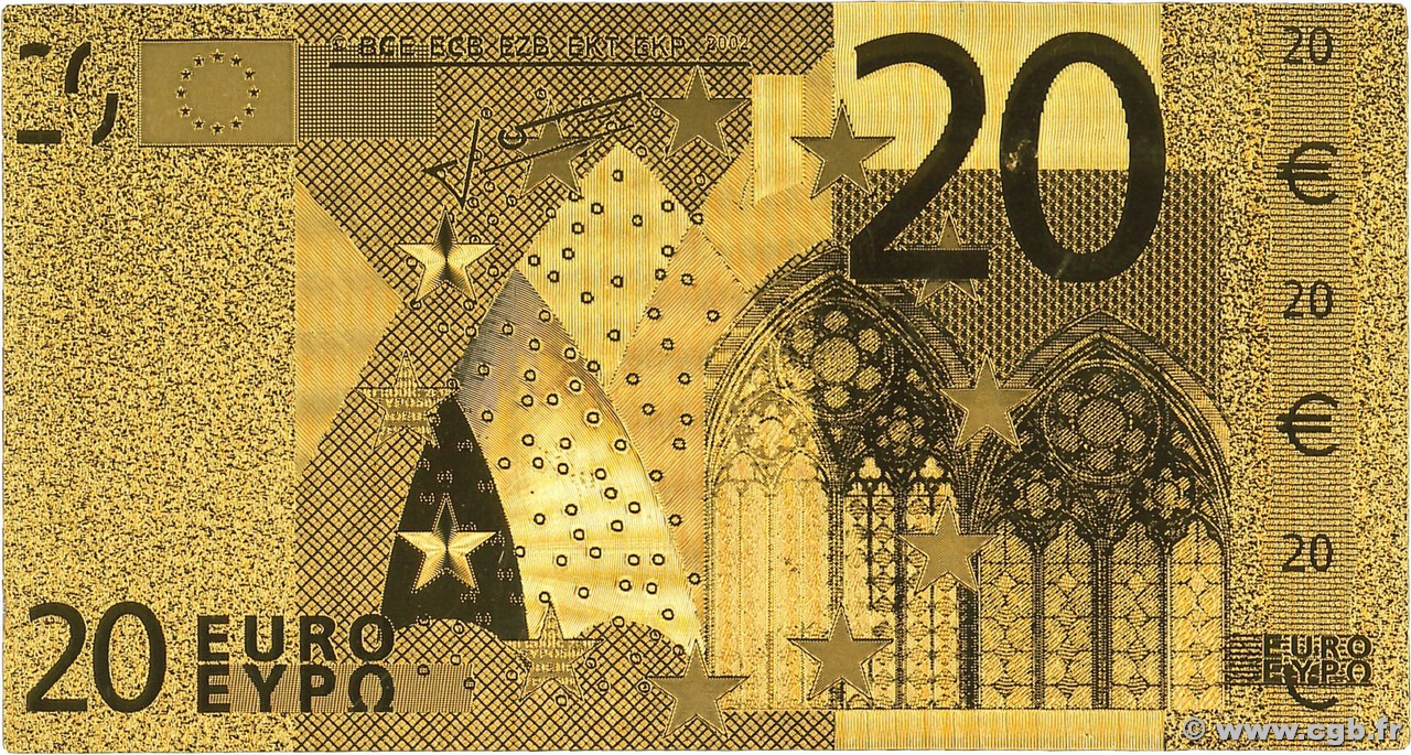 20 Euro EUROPE  2002 P.(10) NEUF