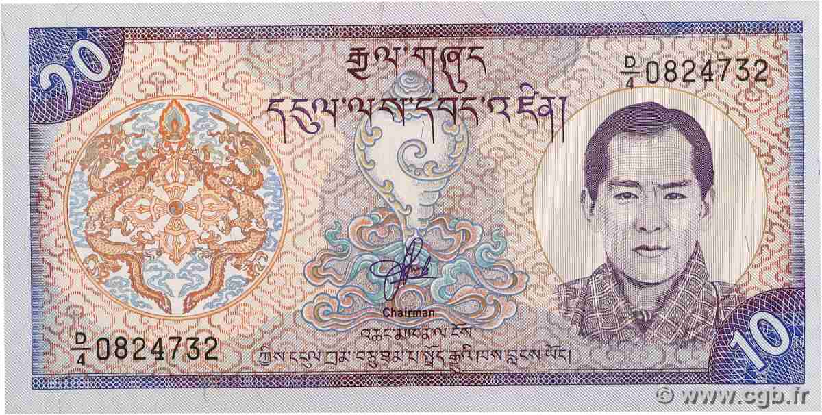 10 Ngultrum BHUTAN  2000 P.22 fST
