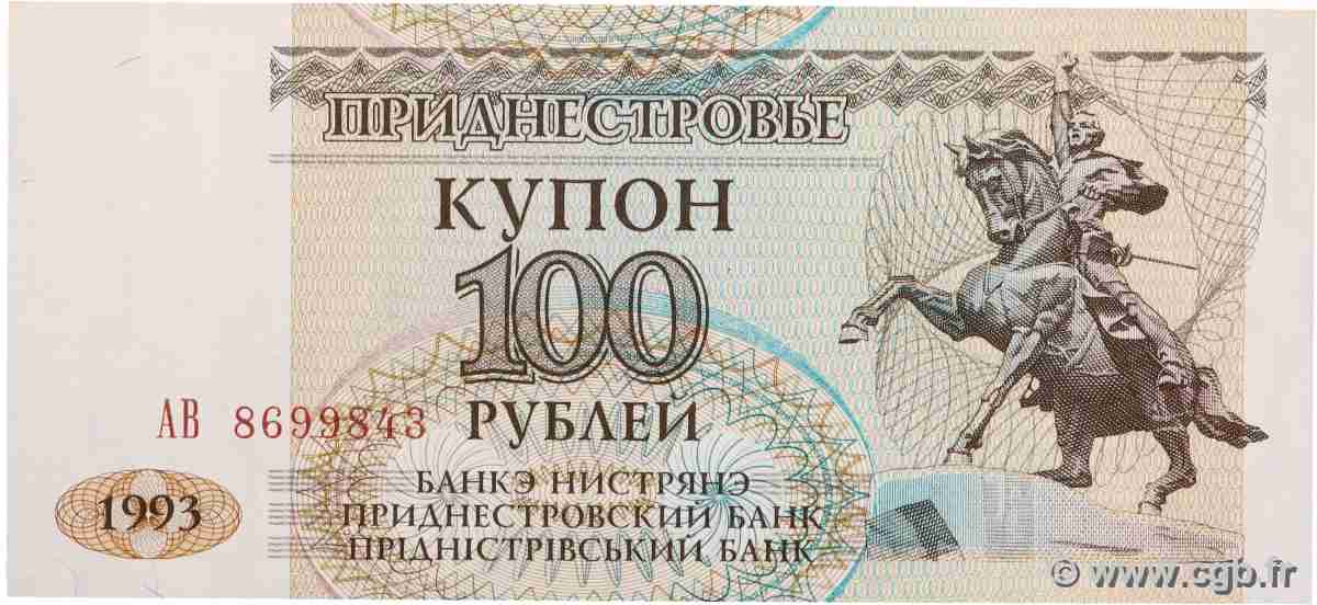 100 Rublei TRANSNISTRIE  1993 P.20 NEUF