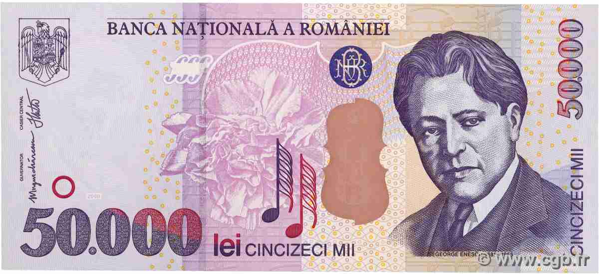 50000 Lei RUMÄNIEN  2000 P.109A ST