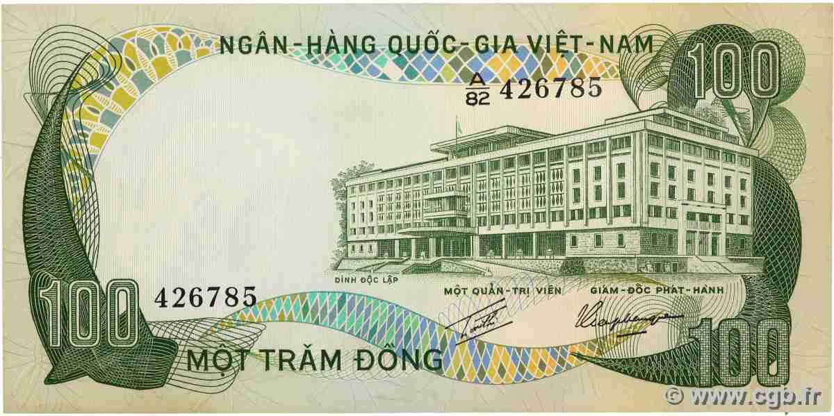 100 Dong SÜDVIETNAM  1972 P.31a VZ+
