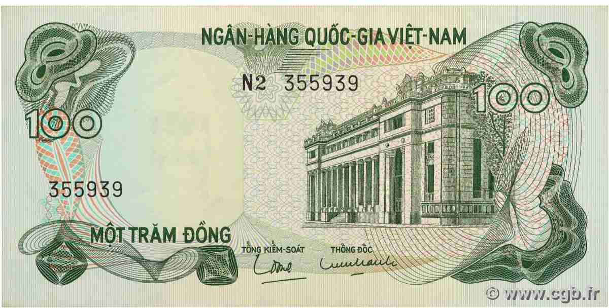 100 Dong SÜDVIETNAM  1970 P.26a fST