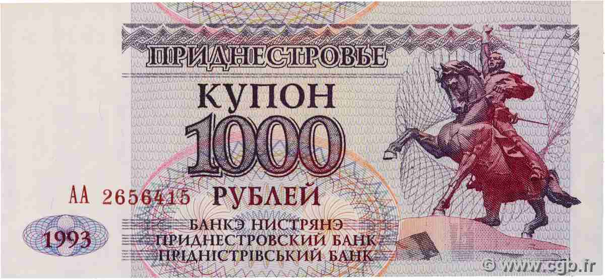 1000 Rublei TRANSDNIESTRIA  1993 P.23 UNC