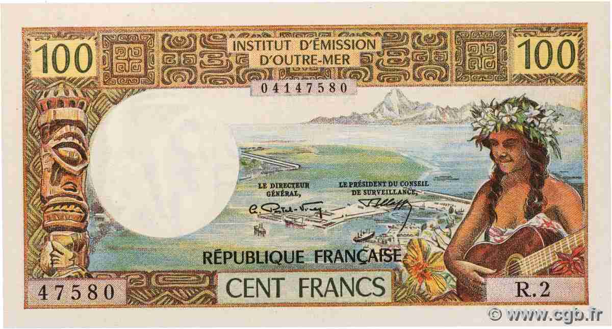 100 Francs NOUVELLE CALÉDONIE  1972 P.63b pr.NEUF