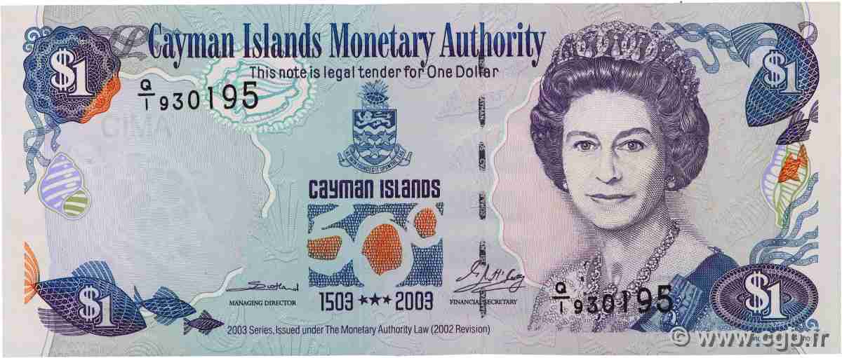 1 Dollar Commémoratif CAYMAN ISLANDS  2003 P.30a UNC