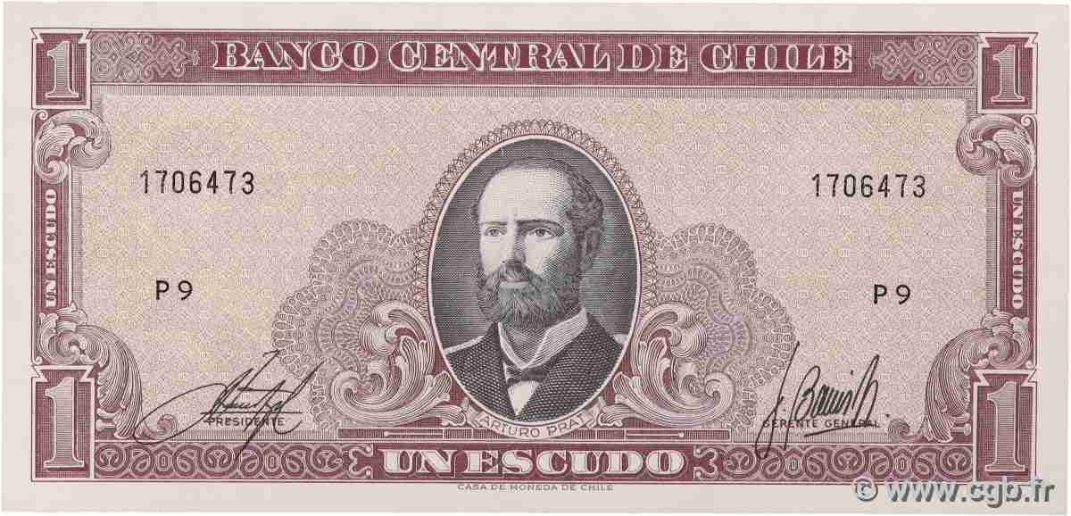 1 Escudo CHILE  1964 P.136 ST