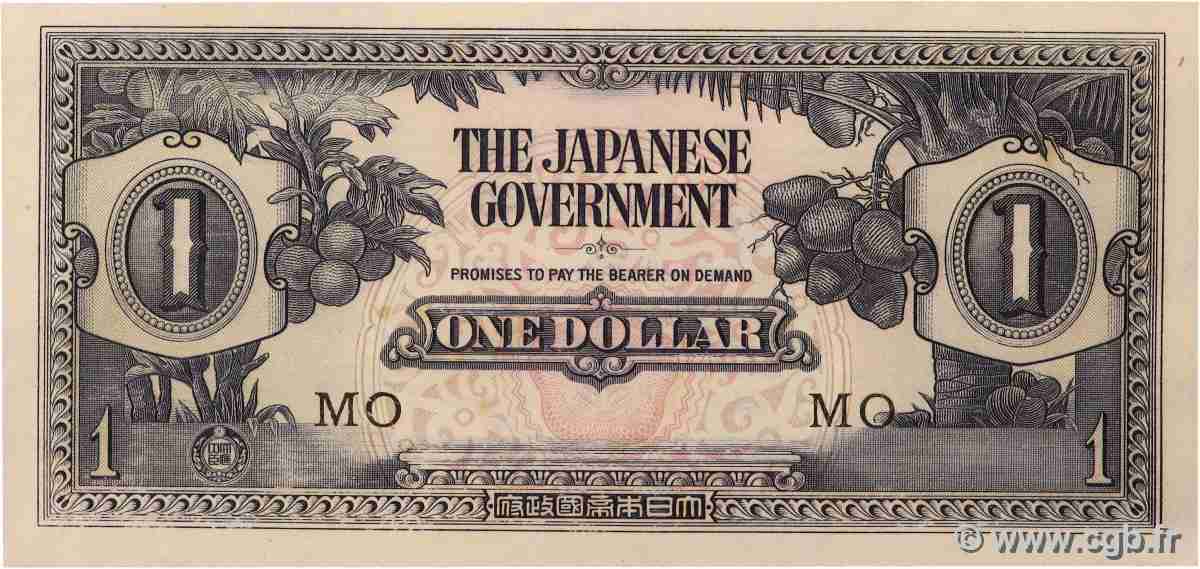 1 Dollar MALAYA  1942 P.M05c UNC-