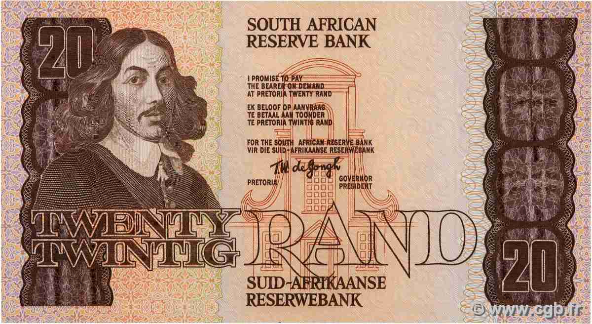20 Rand Épreuve SüDAFRIKA  1978 P.121aE fST