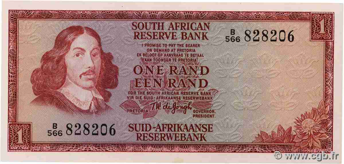 1 Rand SüDAFRIKA  1975 P.115b ST