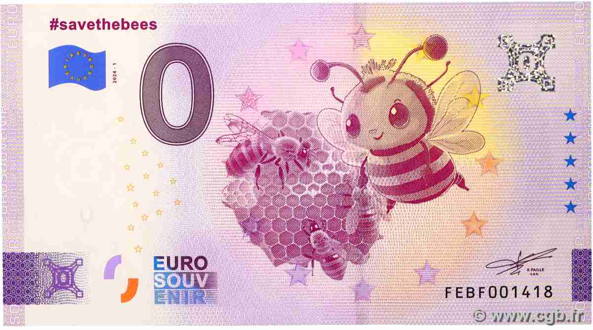 0 Euro FRANKREICH  2024 F.- ST