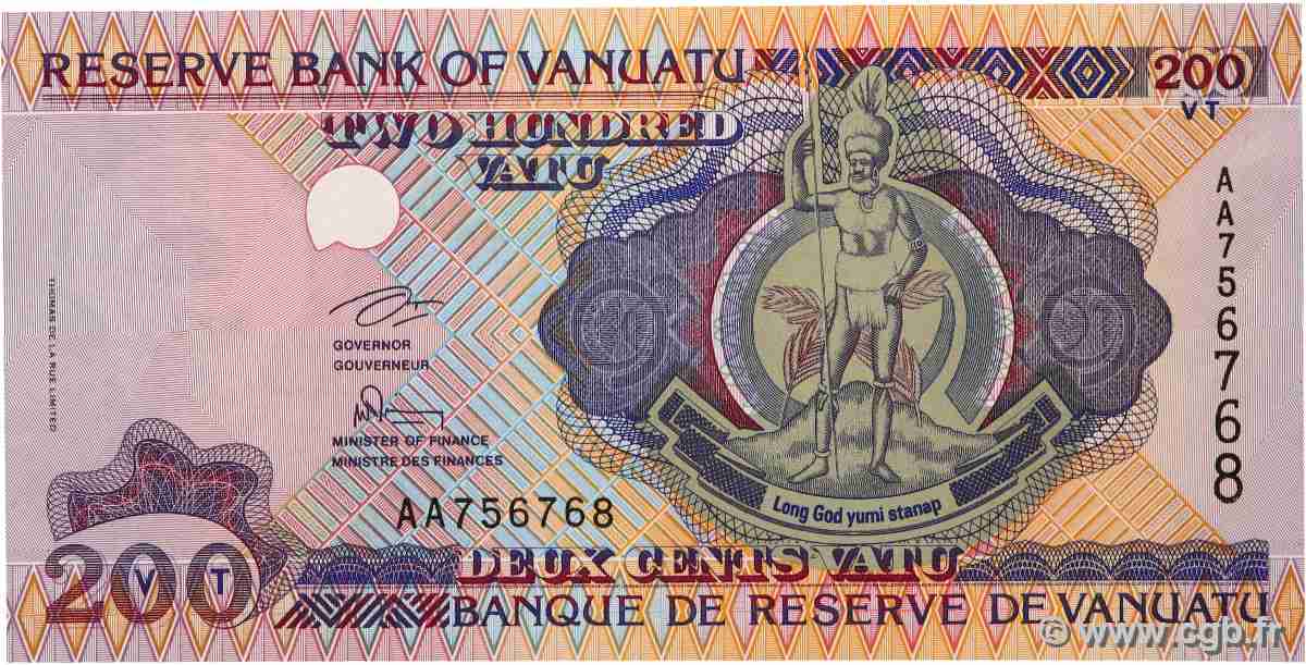 200 Vatu VANUATU  1995 P.08a pr.NEUF